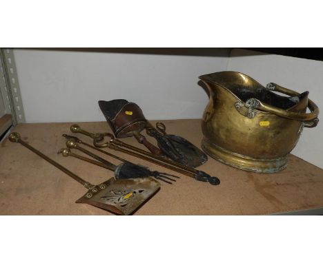 Fire Bucket and Tools 
