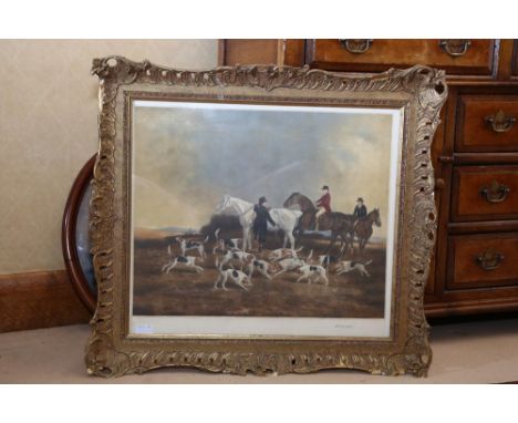 Lawrence Josset (1910-1995)Mr Powlett and his houndsMezzotintPublished 1964 by Frost & ReedBlind stamp51cm x 59cmFramed   Con