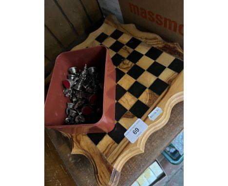 John Lewis Wooden Chess & Draughts Travel Game