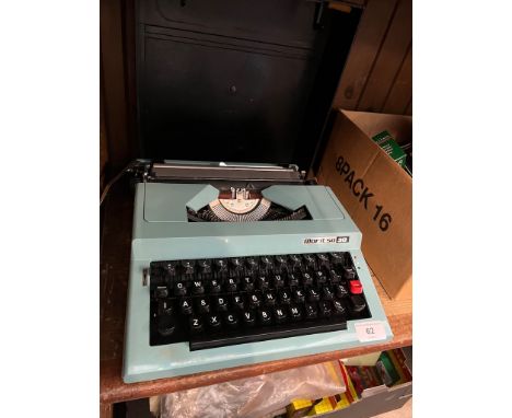 A Maritso 30 portable typewriter 