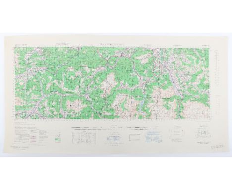 Maps, AMS M641 WW2 Period, Germany, Hungary etc. includes Bad Reichenhall, Neunkirchen &amp; Budapest South 1:100K, WWII Peri