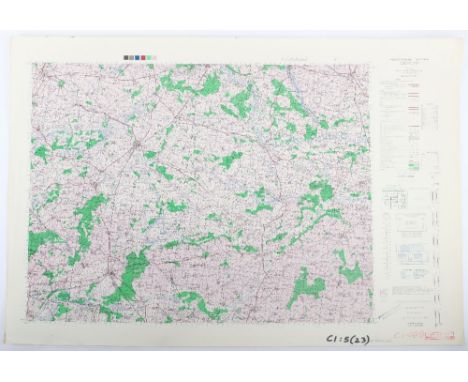 Maps, AMS M641 WW2 Period Poland, includes Gorlitz 1:100K, see illustrations 45 sheets, 