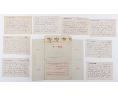 POW Letters from a British Lance Corporal Alex Blakeman, Oxfordshire &amp; Buckinghamshire Light Infantry. Captured in 1940 w