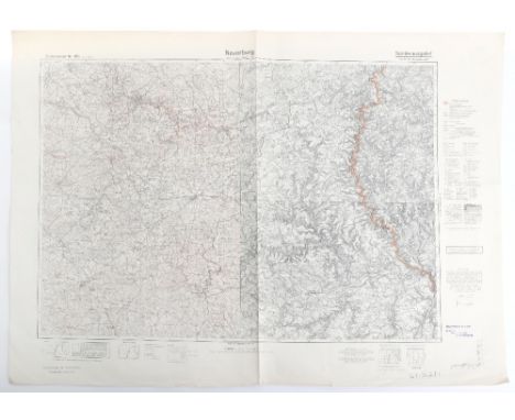 Maps, Einheitsblatt, Sonderausgabe 1:100K WW2 Period, includes Koslin-Kolberg-Belgard &amp; Umgeburg von Wittenberge etc. 26 
