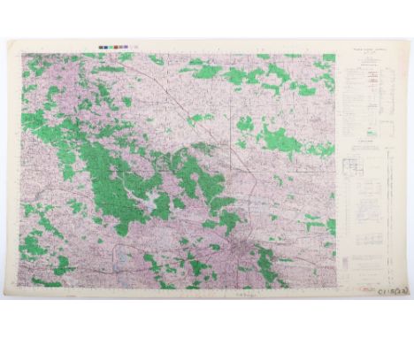 Maps, AMS M641 WW2 Period Poland, includes Lwow &amp; Przemysl etc. 1:100K, see illustrations 37 sheets, 