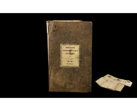 Small's Veterinary's Tablet in Case, 8th Edition of the canvas backed, folding wall chart by Matthew Small, relating to Veter