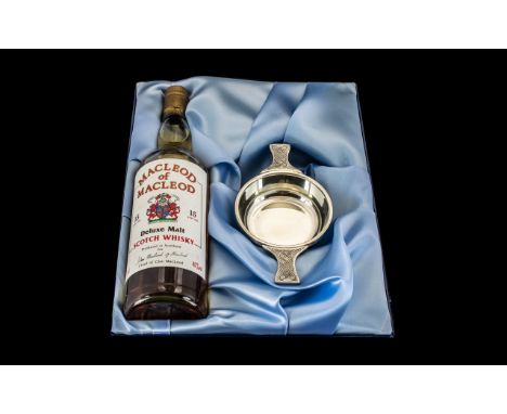 Macleod of  Macleod Deluxe Malt Bottle of Scotch Whisky. 15 Years Old and Boxed. 75 cl - 46% Vol. Mint Condition In All Aspec