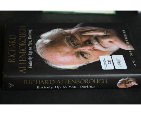 Attenborough [Richard], Entirely Up To You Darling, signed first edition