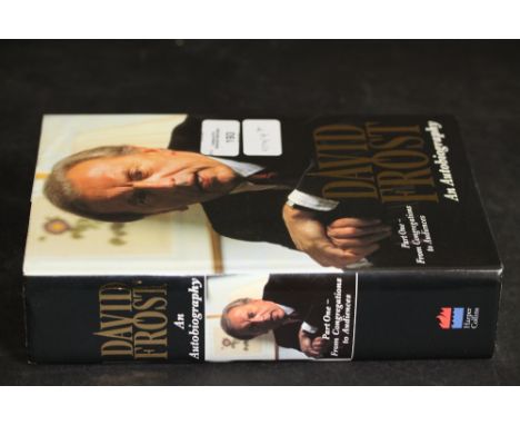 Frost [David], An Autobiography, signed first edition