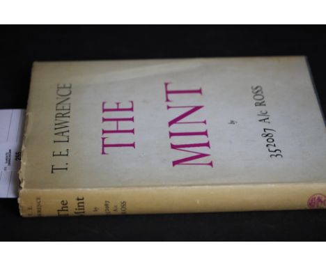 Lawrence [T.E.] The Mint, First Edition 1955 with dustwrapper