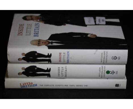 Lucas [Matt] &amp; Walliams [David], Three Volumes - The Complete Scripts And That, and two of Inside Little Britain, all sig
