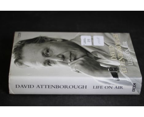 Attenborough [David], Life On Air, signed first edition