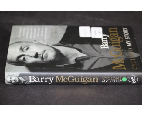 McGuigan [Barry], Cyclone: My Story, signed first edition