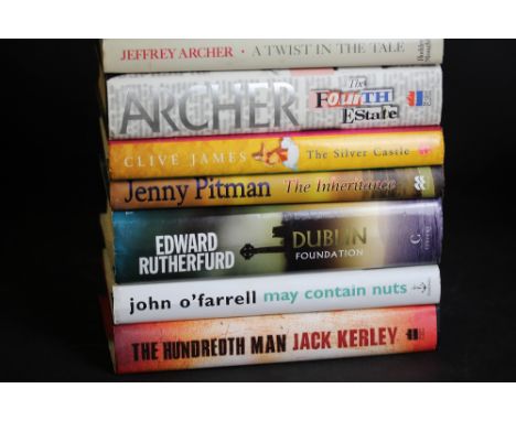 Archer [Jeffrey], two volumes, A Twist In The Tale and The Fourth Estate, both signed first editions and five signed first ed