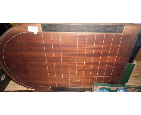 Cribbage board and Push-Ha'Penny board
