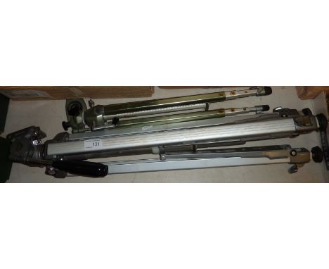 Velbon tripod and 1 other