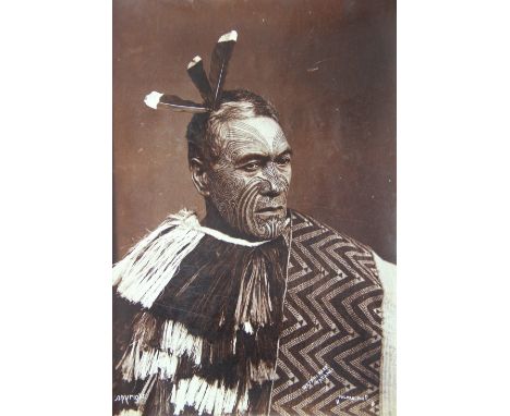 Elizabeth Pulman (1836-1900), 'Wetani Rore Tatangi', an albumen photograph, titled within the image and numbered 11, 29cm x 2