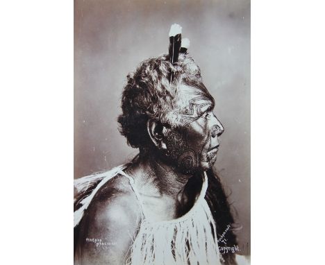Elizabeth Pulman (1836-1900), 'Pineaha Warekohai', an albumen photograph, titled within the image and numbered 71, 28cm x 21c