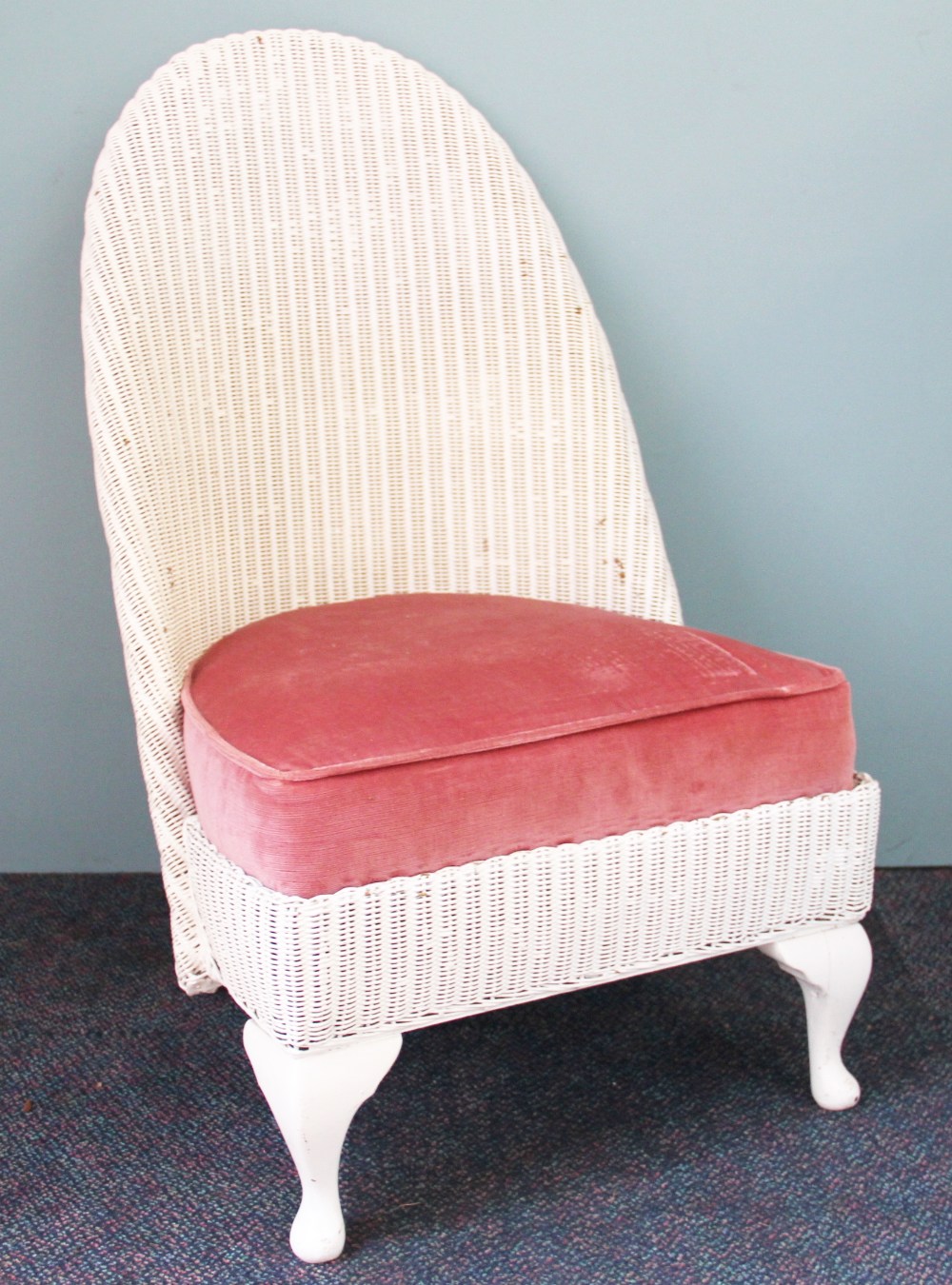 lloyd loom nursing chair