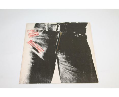 The Rolling Stones Sticky Fingers with working zip. 