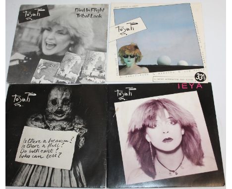 Collection of singles to include Toyah&nbsp; IEYA, Bird in Light, Sheep Farming in Barnet, also 80s singles, etc (22) 