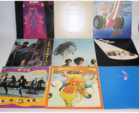 Collection of mainly 70's records to include Bob Downes Deep Down Heavy, The Animals on blue Columbia early pressing, also co