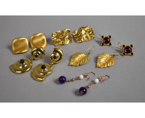 A Collection of Vintage Earrings to Include examples by Napier etc 