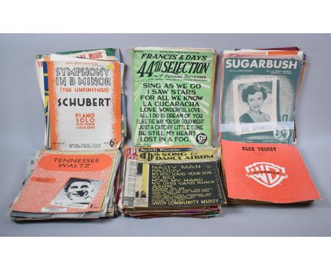 A Collection of Vintage Sheet Music 