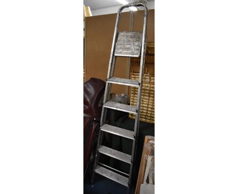 An Aluminium Step Ladder 