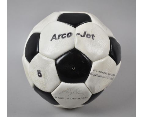 A Vintage Signed Football, Leeds United to Include Gary Sprake, Norman Hunter etc 