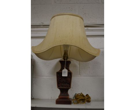 A Chinese style table lamp.