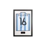 Sergio Aguero Signed Argentina Jersey
