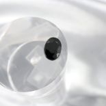 Single Blue Sapphire Gemstone, 1.10 Carat