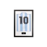 Diego Maradona Signed Argentina Shirt