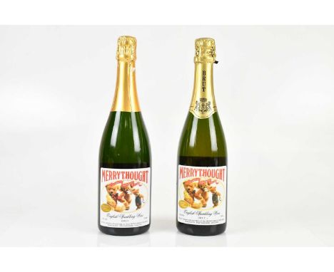 WHITE WINE; two bottles of Merrythought English sparkling wine, brut, 12%, 75cl (2).