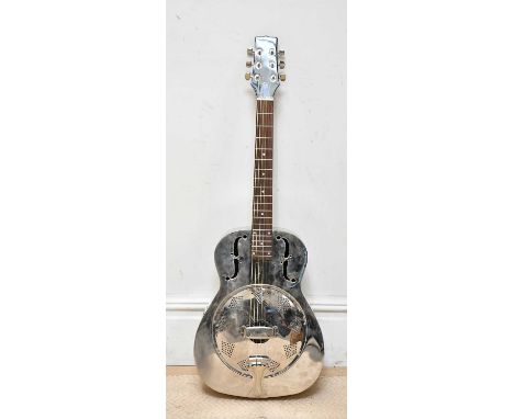 ASHBURY; an AR-46 resonator guitar, cased.   Provenance: From the collection of Gerry RobinsonGerry Robinson was a founding m