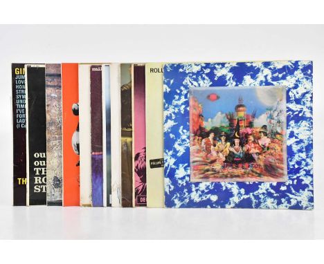 THE ROLLING STONES; thirteen albums on Decca Records, to include No Stone Unturned (SKL 5173), After-Math (LK 4786), Let It B