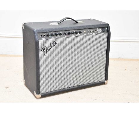 FENDER; a Stage 112 SE 100 watt guitar amplifier, serial number CR-091491.  Provenance: From the collection of Gerry Robinson