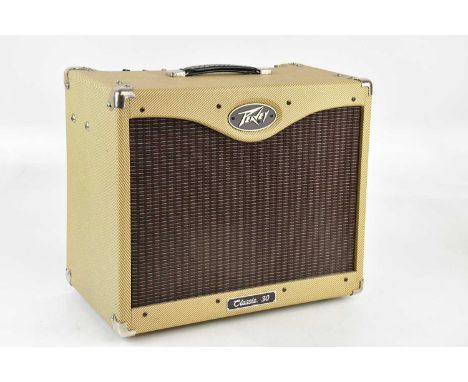 PEAVEY; a Classic 30 valve guitar amplifier.  Provenance: From the collection of Gerry RobinsonGerry Robinson was a founding 
