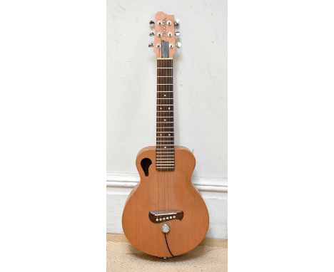 TACOMA; a Chief C1C P1 Papoose traveler guitar, serial number G3525010, cased.  Provenance: From the collection of Gerry Robi