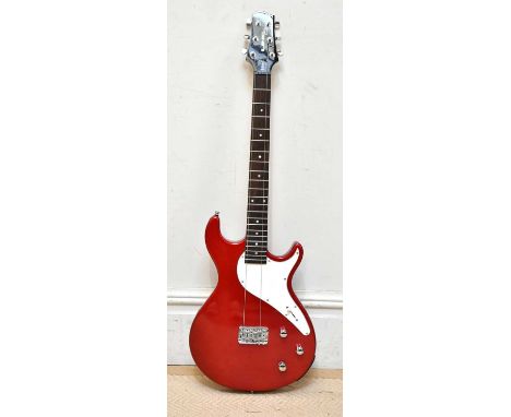 LINE 6; a Variax programmable modelling guitar, serial number 03039008, cased.  Provenance: From the collection of Gerry Robi