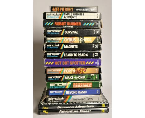 A collection of twenty two games for the Spectrum, to include :Oriental Games, sealed in box (Spectrum Disk)Arcadia, boxed wi