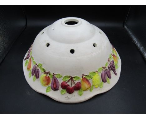 A ceramic light shade 40cm Dia