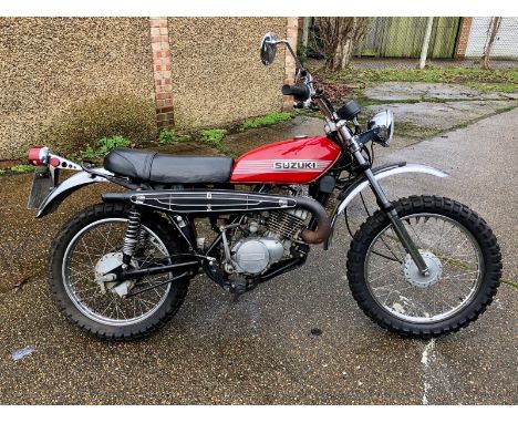 1972 Suzuki TS185J SierraReg. no. PHJ 721KFrame no. TS185 - 27599Engine no. TS185 - 27608In the 1970s, especially in the USA 