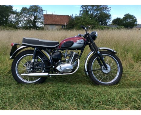 1962 Triumph Tiger Cub T20 SHReg. no. 912 UYWFrame no. T20 84498Engine no. T20 SH 84498The T20 SH or ‘Sports Home’ as the nam