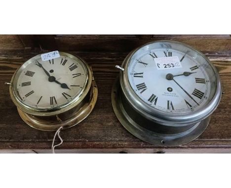 Smiths bulk head clock + 1 other