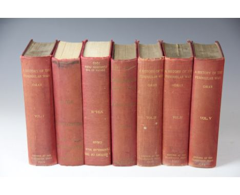 TAYLOR (F), THE WARS OF MARLBOROUGH 1702-1709, two vols, first edition, folding maps, red cloth, Oxford, Blackwell, 1921, OMA