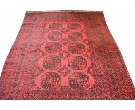 A Baluch wool carpet, 294cm x 204cm 
