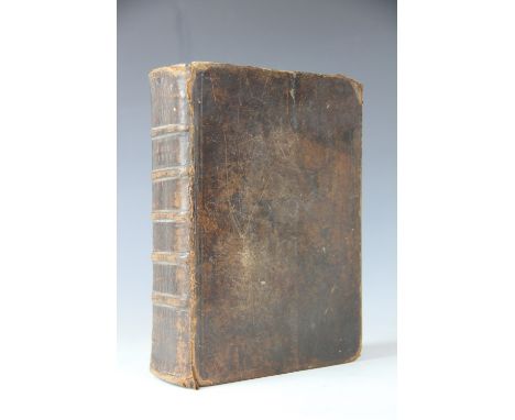 BIBLE - 18th CENTURY ENGLISH, lacking old testament title, begins at AZ which is loose, New Testament title for London, Charl