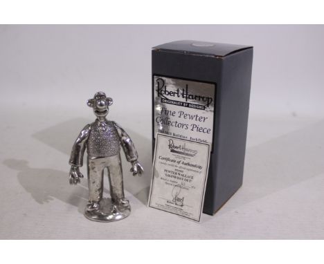 Robert Harrop - A Robert Harrop  Fine Pewter Figure Wallace from A Grand Day Out (WGPE02). This item is a Limited edition no.